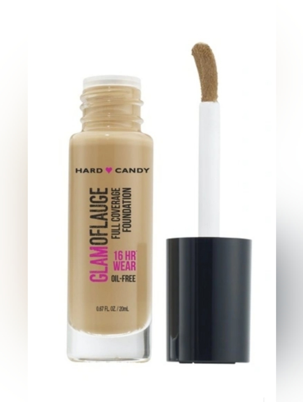 🍒 Hard Candy Glamoflauge 1516 Caramel ✨Full Coverage 16HR 0.67oz 💗